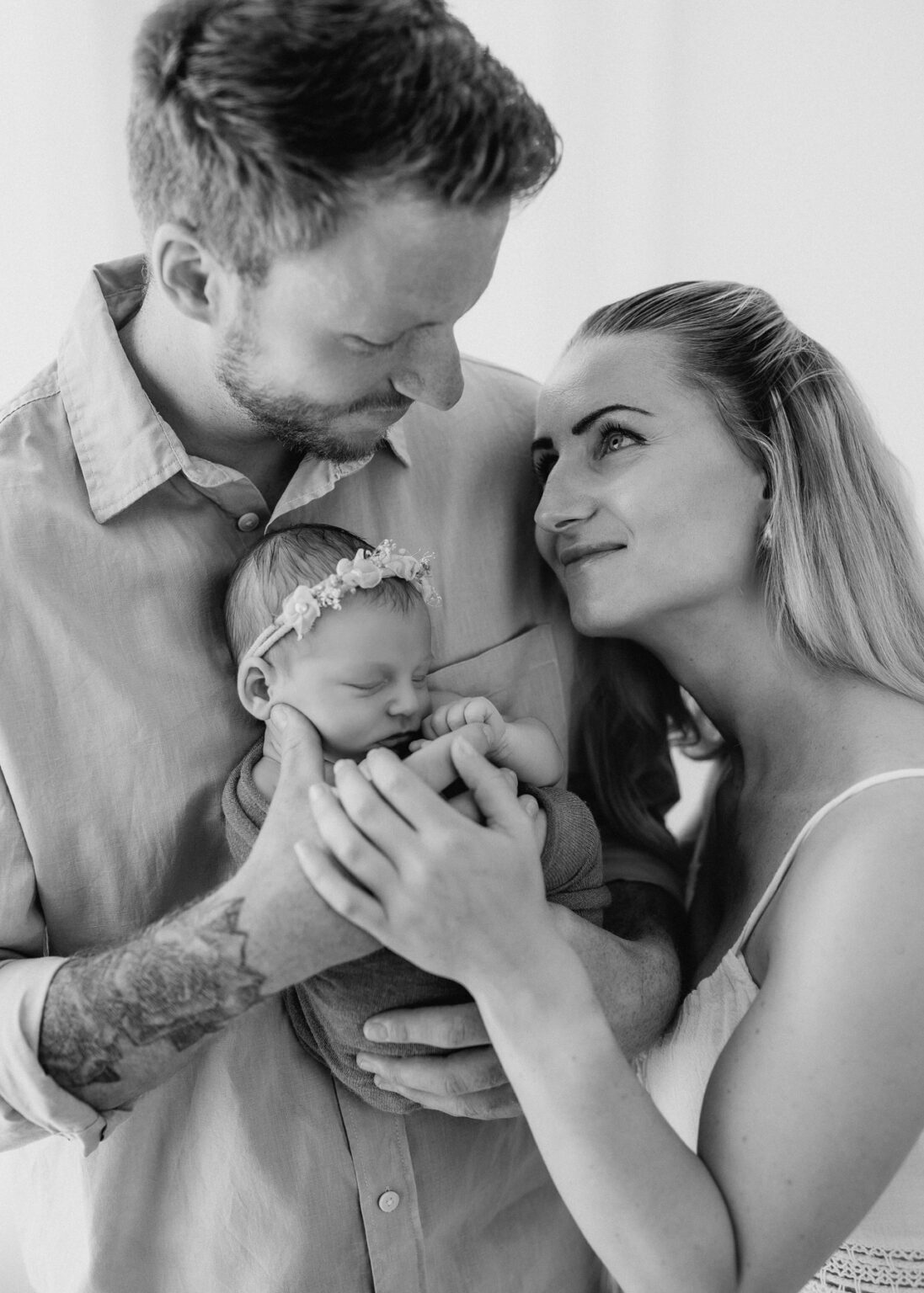 Liebevolle Babyfotografie im Fotostudio, Babyfotoshooting in Wittenberg, Zerbst, Dessau, Oranienbaum, Wörlitz